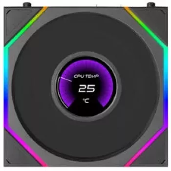 Lian Li UNI FAN TL120 LCD FLEX Wireless ARGB 120mm wentylator - Czarny