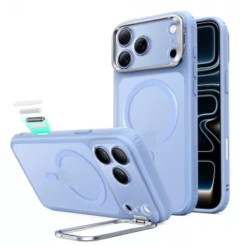 ESR Classic Hybrid Kickstand MagSafe Case do iPhone 17 Pro / 18 Pro - Mroźny jasnoniebieski