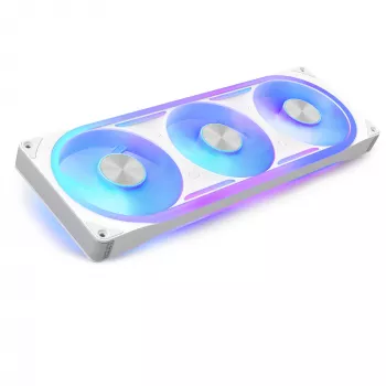 NZXT F360U Ultra RGB 120mm Wentylator Zestaw 3 sztuk Biały