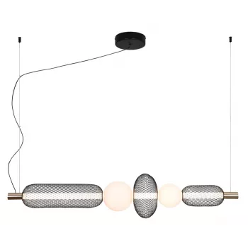 NO NAME Margot LED Lampa wisząca 28W 3000K Czarna