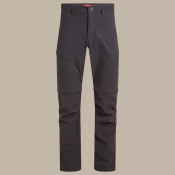 Craghoppers NosiLife Pro Convertible Trouser III Spodnie turystyczne męskie Black Pepper