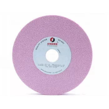 ANDRE Płaska tarcza szlifierska 200mm x 25mm x 32mm CRA60K7VE01-35 Różowa Typ 1