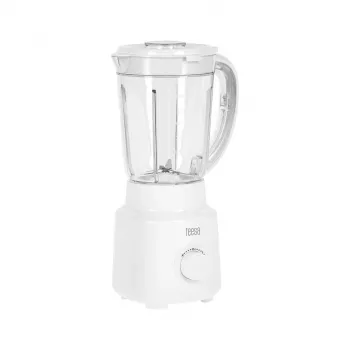 TEESA Blender 500W Biały 1,5L Szklany dzbanek