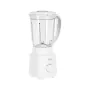 TEESA Blender 500W Biały 1,5L Szklany dzbanek
