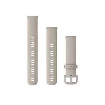 Garmin Quick Release Silikonowy Pasek do Zegarka 20mm Francuski Szary 010-13021-07
