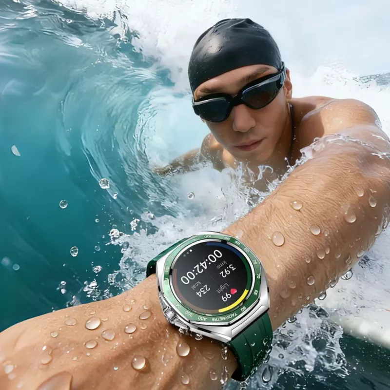 JOYROOM Venture Series JR-FV2 Pro AMOLED 1.43 inch 5 ATM Smartwatch z połączeniem Bluetooth - Srebrny