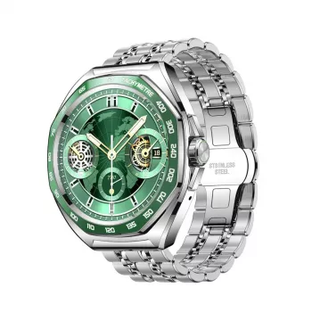 JOYROOM Venture Series JR-FV2 Pro AMOLED 1.43 inch 5 ATM Smartwatch z połączeniem Bluetooth - Srebrny