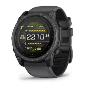 Garmin tactix 8 – 51 mm, AMOLED, powłoka Cerakote, Applied Ballistics Ultralight Solver, kolor Slate Grey