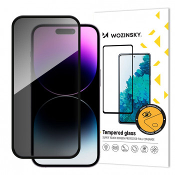 Wozinsky Privacy Glass Hartowane Szkło Ochronne z Filtrem Antyszpiegowskim do iPhone 16 Pro Max