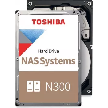 Toshiba N300 NAS Dysk twardy 14TB Bulk 3,5 cala SATA 7200 RPM 512MB CMR