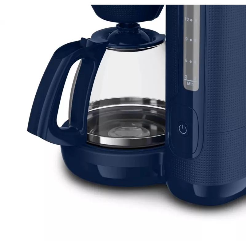TEFAL CM2M1410 Morning Ekspres do kawy przelewowy Czarny i Stal nierdzewna 1000W 1.25L 10-15 filiżanek
