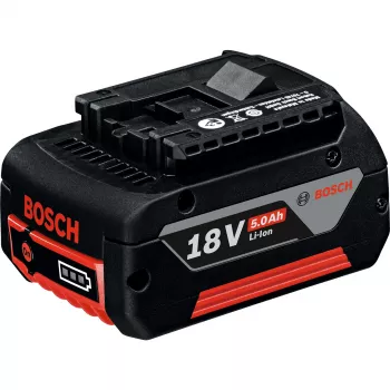 Bosch Professional 18V 5.0Ah Li-Ion akumulator wsuwany (czarny/czerwony)