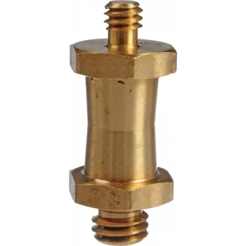 Manfrotto 037 Odwracalny adapter śrubowy do aparatu 1/4 inch-20 do 3/8 inch-16, niklowany mosiądz