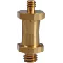 Manfrotto 037 Odwracalny adapter śrubowy do aparatu 1/4 inch-20 do 3/8 inch-16, niklowany mosiądz