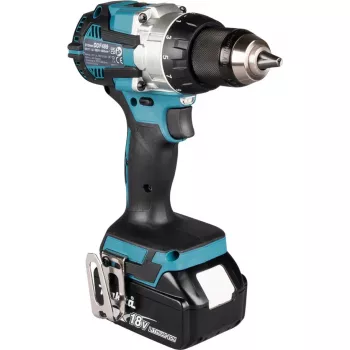 Makita DLX2592JX1 18V LXT Bezszczotkowy Zestaw 2-częściowy z Wiertarko-wkrętarką udarową, Wkrętarką udarową, 2x baterie 5.0Ah, Szybką ładowarką i Walizką Makpac