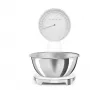 Smeg KSF01WHWW Waga kuchenna mechaniczna w stylu lat 50. z misą ze stali nierdzewnej, pojemność 5 kg, biała