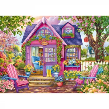 Schmidt Spiele 58061 Ein Häuschen zum Verlieben Puzzle 1000 elementów
