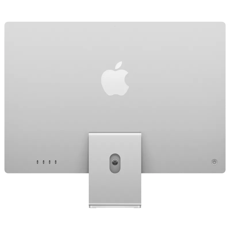 Apple iMac 24 inch Srebrny M4 10-rdzeniowy CPU 10-rdzeniowy GPU 24GB RAM 512GB SSD Gigabit Ethernet Klawiatura niemiecka