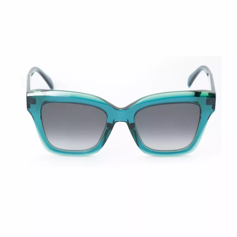 Okulary przeciwsłoneczne damskie TOUS STOC81V5309BZ - oprawka acetatowa Havana z brązowymi szkłami, 53mm