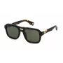 POLICE SPLN65-550722 Okulary przeciwsłoneczne męskie - czarna oprawka, szare szkła, 55mm