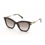 Okulary przeciwsłoneczne damskie ZADIG & VOLTAIRE SZV451 Havana Acetate z gradientowymi brązowymi soczewkami, 52/19/140 mm