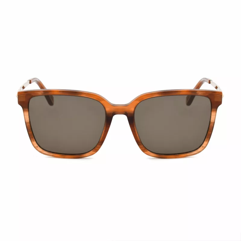 Okulary przeciwsłoneczne damskie ZADIG & VOLTAIRE SZV308-5507LC Havana z brązowymi soczewkami gradientowymi, 55/18/140 mm