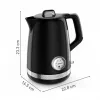 Tefal Soleil KO3558E0 Czajnik elektryczny 1.7L 2400W Czarny