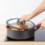 TEFAL Ingenio 16 cm szklana pokrywka ze składanym uchwytem L9846153