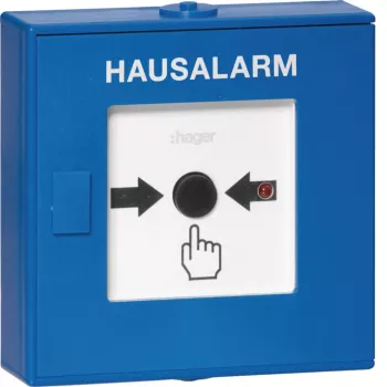 Hager RFM200D Bezprzewodowy Przycisk Alarmowy do Systemu Alarmowego Beka, Biały