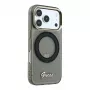 Guess IML Ring Stand 360 Script Metal Logo MagSafe Case do iPhone 17 Pro / 18 Pro - Czarny