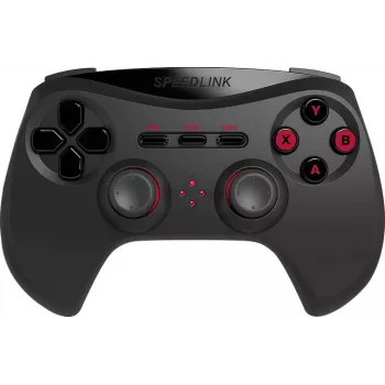 Speedlink Strike NX bezprzewodowy gamepad do PC/PS3, czarny (SL-650100-BK-01)