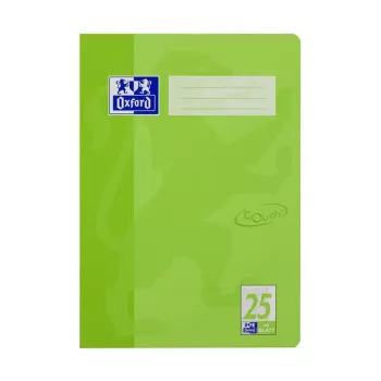 Oxford Touch Zeszyt A4 16 kartek, liniowany z marginesem, zielony