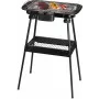 Techwood TBQ-836P Elektryczny grill ogrodowy ze stojakiem trójnogiem, 2000W, 36,5 cm chromowany ruszt, czarny