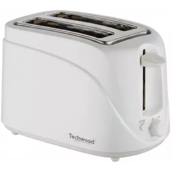 Techwood TGP-222 Toster 700 W na 2 kromki, biały (TGP-222)