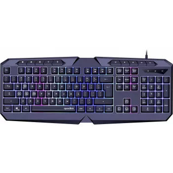 Speedlink Ludicium RGB Rainbow klawiatura, układ US (SL-670004-BK-US)