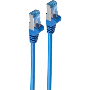 Shiverpeaks Cat.6A S/FTP Patch Cable, RJ45, 0,5 m, niebieski, LSZH, PIMF