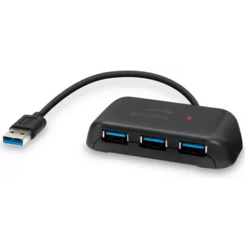 Speedlink Snappy Evo Hub USB 3.0 4-portowy (SL-140106-BK)