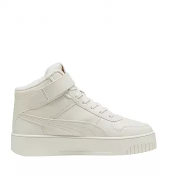 Puma Carina Street Mid WTR Damskie Sneakersy zimowe, Kremowo-białe, EU 38