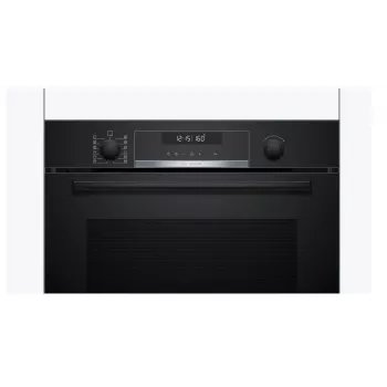 BOSCH Serie 6 Wbudowany piekarnik z funkcją AirFry, 71L, pirolityczne samooczyszczanie, czarny (HBG578EB3)