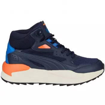 Puma X-Ray Speed Mid WTR Buty dziecięce Granatowe 387385 02