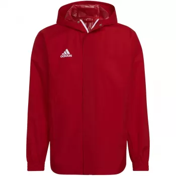 Kurtka adidas Entrada 22 All-Weather męska, czerwona IK4009