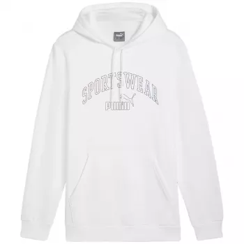 PUMA ESS+ Logo LAB Gradient Hoodie FL Puma White M