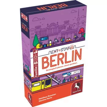 PEGASUS Next Station Berlin – gra planszowa roll and write (wersja niemiecka)
