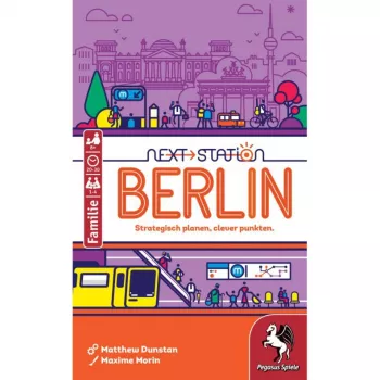 PEGASUS Next Station Berlin – gra planszowa roll and write (wersja niemiecka)