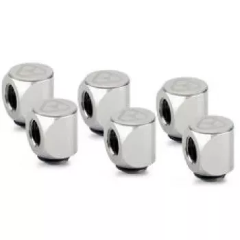 Thermal Grizzly DeltaMate Złączka obrotowa 90° G1/4 cala, niklowana na połysk – 6 szt.