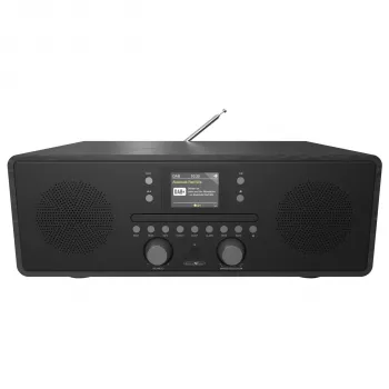 Reflexion HRA21DAB+ DAB+ FM Radio budzikowe z Bluetooth, podwójnym alarmem, minutnikiem snu, czarny