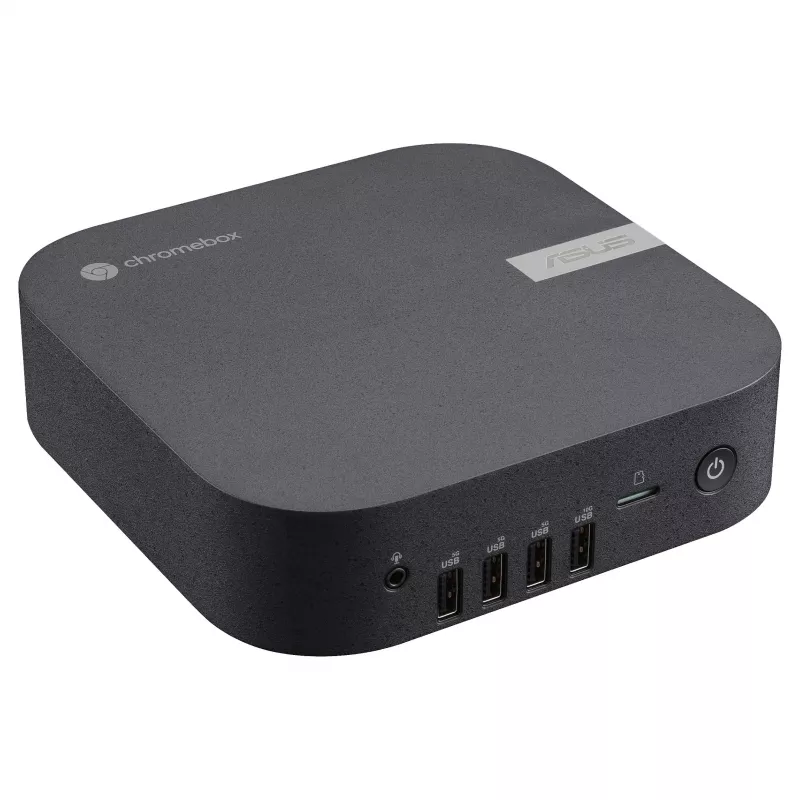 ASUS Chromebox 6a S5007UN Mini PC, Intel Core 5 120U, 8GB DDR5, 256GB SSD, ChromeOS, Czarny