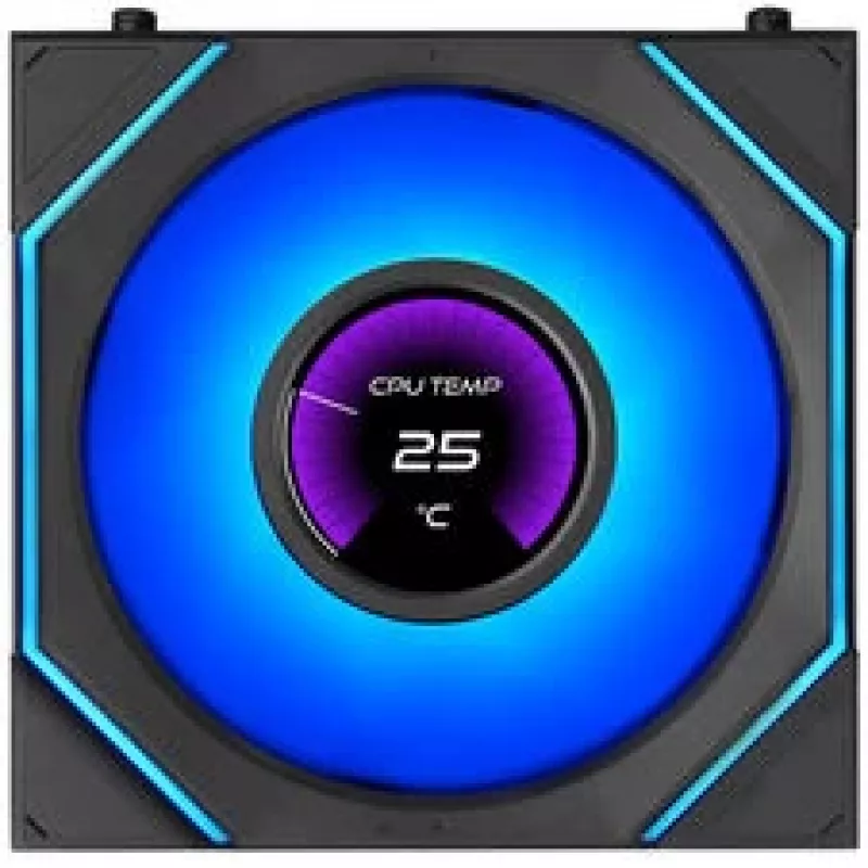 Lian Li UNI FAN SL-INF 120 FLEX LCD Wireless ARGB 3-Pack Czarny z Kontrolerem