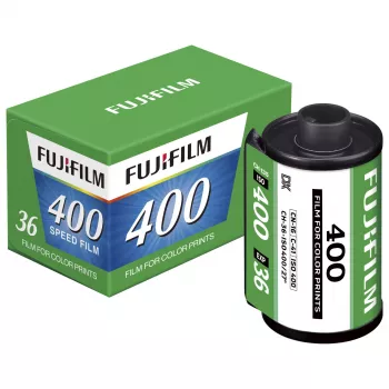 Fujifilm 400 kolorowy film negatywowy 35mm 36 klatek