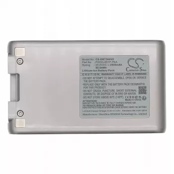 Cameron Sino 29.6V 2900mAh Bateria Li-ion do odkurzacza bezprzewodowego Dreame T30 (zamiennik P2033-8S1P-PAA)